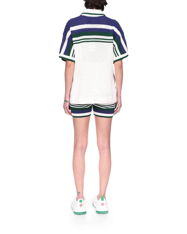 Casablanca Tennis Crochet Shirt | Casablanca Paris