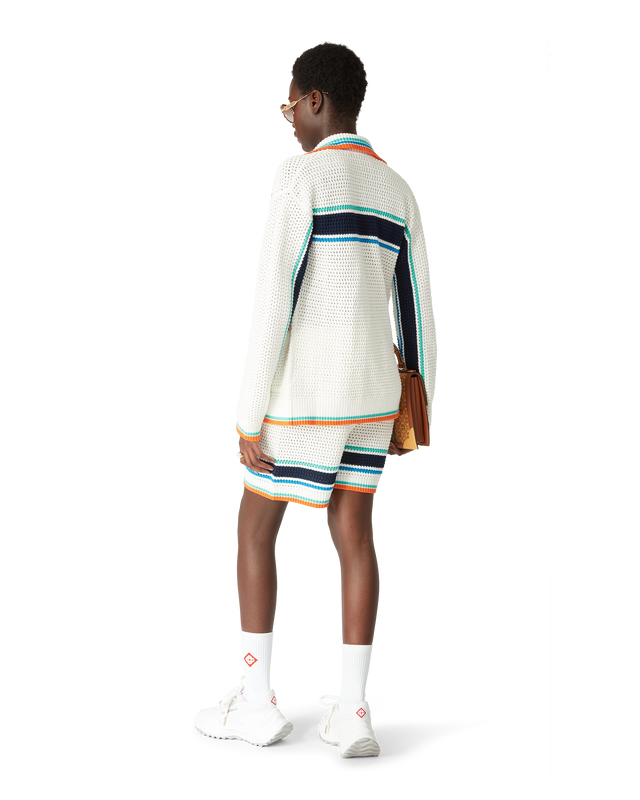 Casablanca Tennis Crochet Shorts | Casablanca Paris