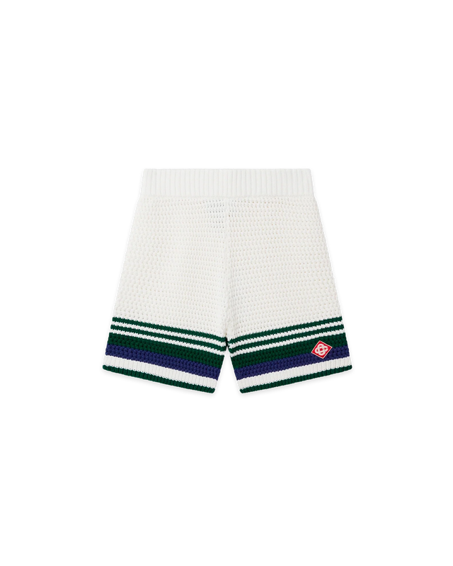 casablanca Tennis Crochet Shorts | Casablanca Paris