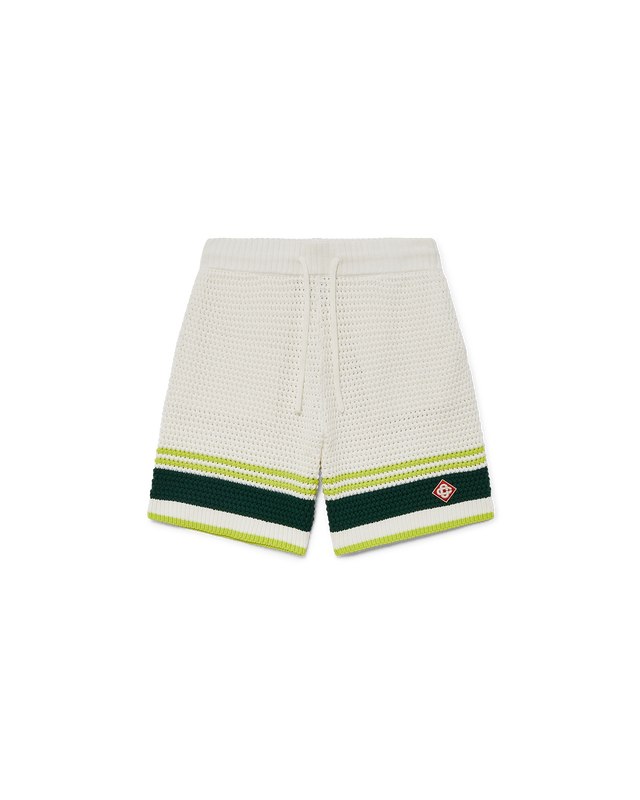 casablanca Tennis Crochet Shorts | Casablanca Paris