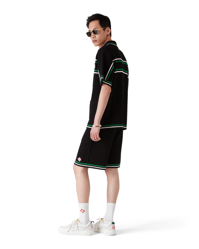 Casablanca Tennis Crochet Shorts | Casablanca Paris