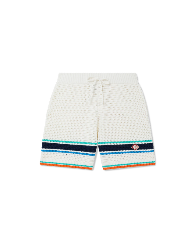 casablanca Tennis Crochet Shorts | Casablanca Paris