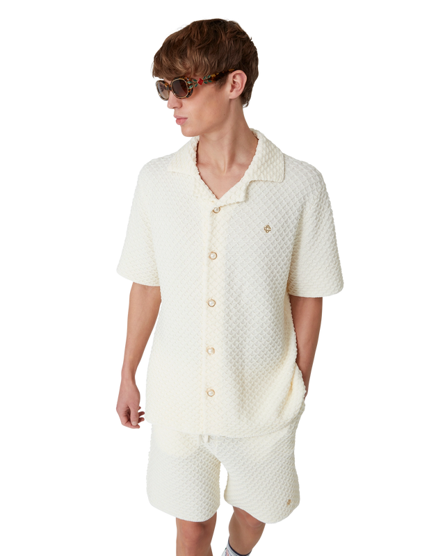 Casablanca Textured Knitted Shirt | Casablanca Paris