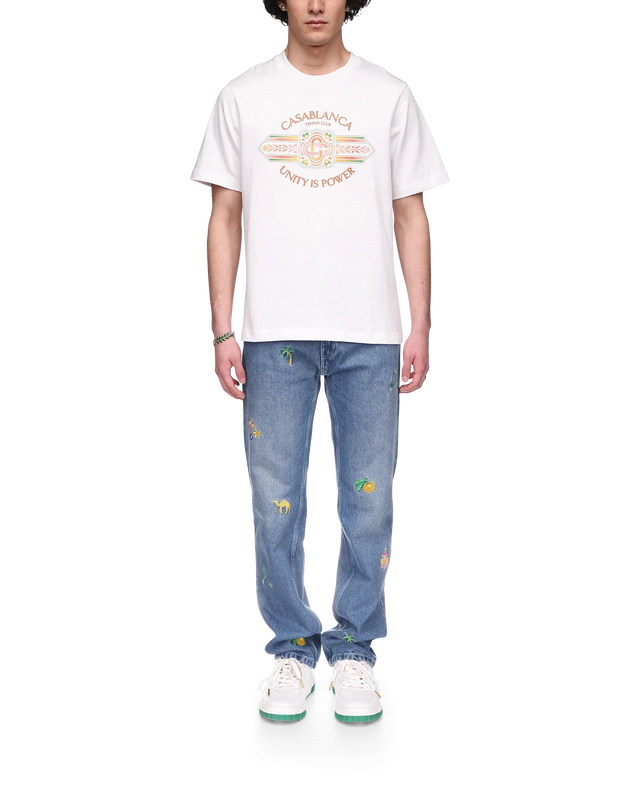 Casablanca Unity Is Power T-Shirt | Casablanca Paris