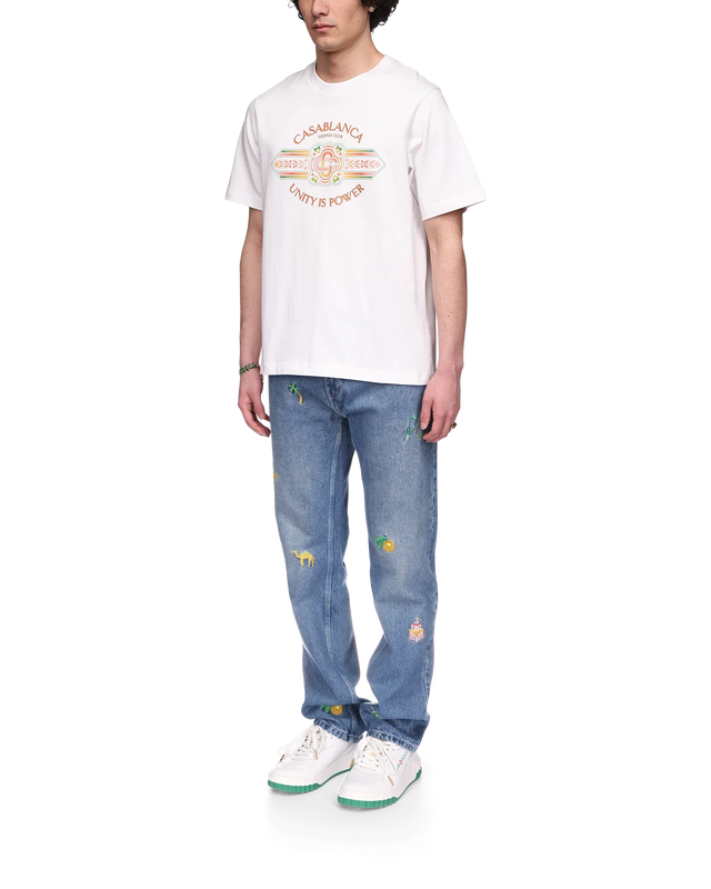 Casablanca Unity Is Power T-Shirt | Casablanca Paris