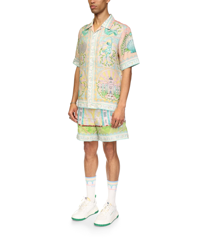 Casablanca Vase Linen Shirt | Casablanca Paris