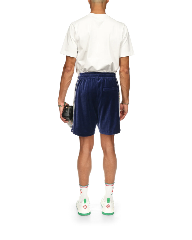 Casablanca Velour Laurel Shorts | Casablanca Paris