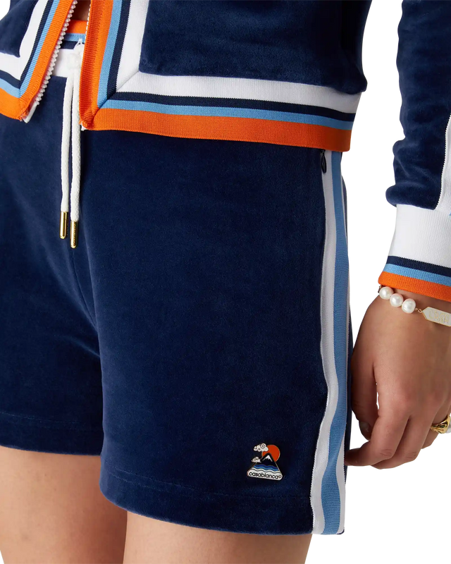 Casablanca Velour Montagne Shorts– Casablanca