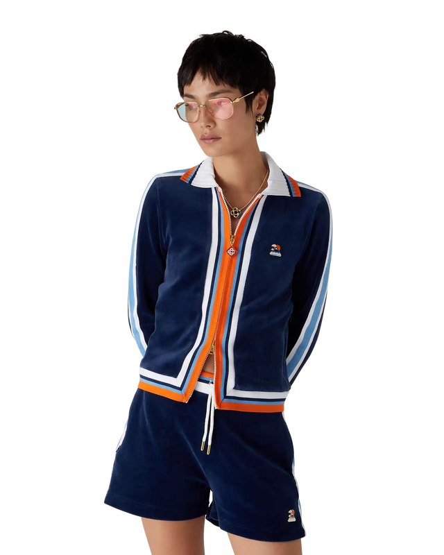 Casablanca Velour Montagne Track Jacket– Casablanca