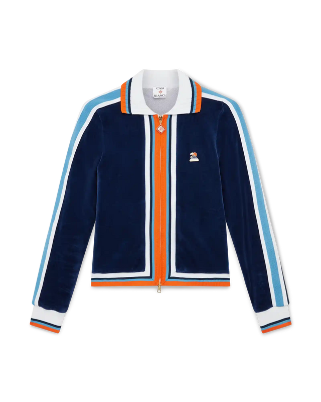 casablanca Velour Montagne Track Jacket– Casablanca