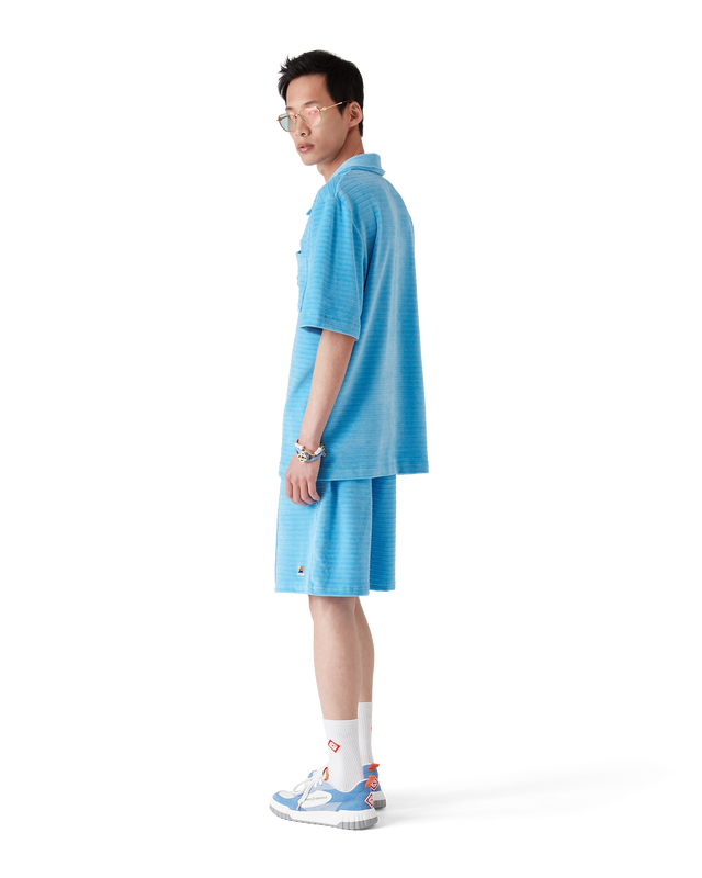 Casablanca Velour Stripe Shorts– Casablanca