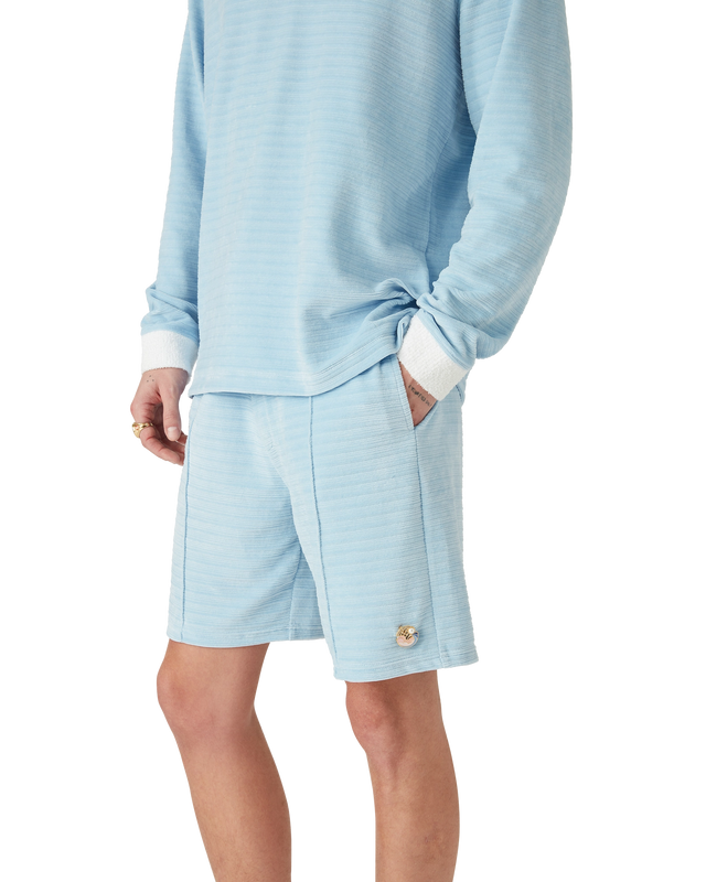 Casablanca Velour Stripe Shorts– Casablanca