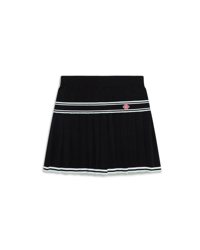 casablanca Viscose Pleated Mini Skirt– Casablanca