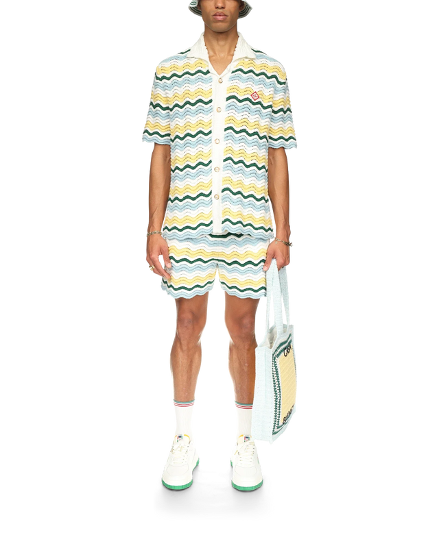 Casablanca Wavy Boucle Shirt | Casablanca Paris