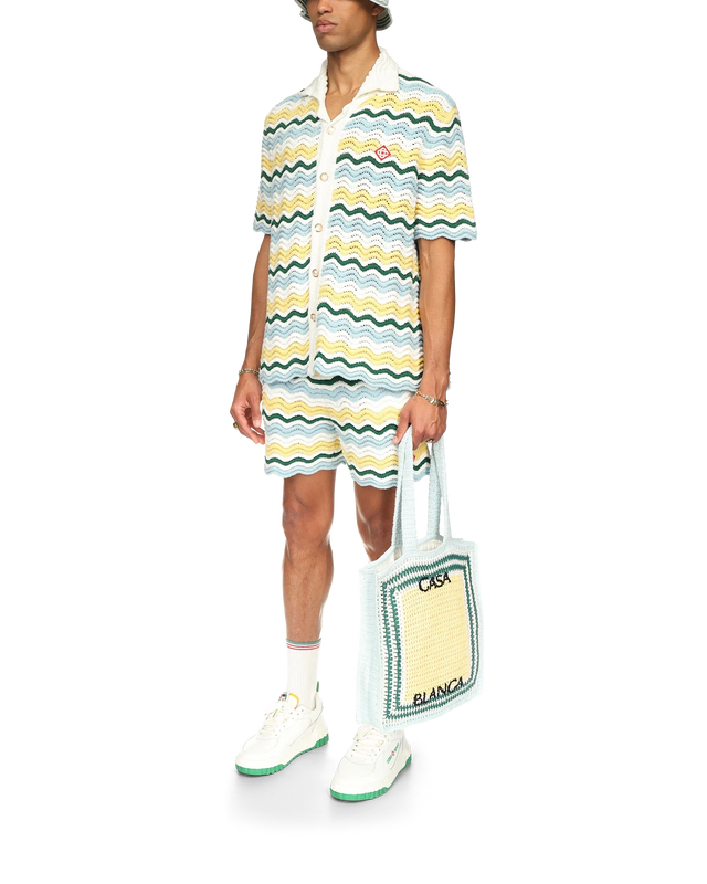 Casablanca Wavy Boucle Shirt | Casablanca Paris