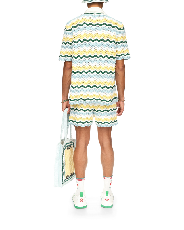 Casablanca Wavy Boucle Shorts | Casablanca Paris