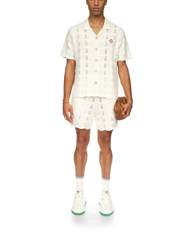 Casablanca Wavy Crochet Shirt | Casablanca Paris