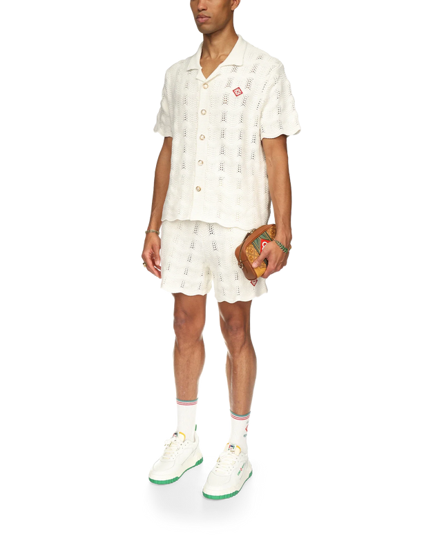 Casablanca Wavy Crochet Shirt | Casablanca Paris