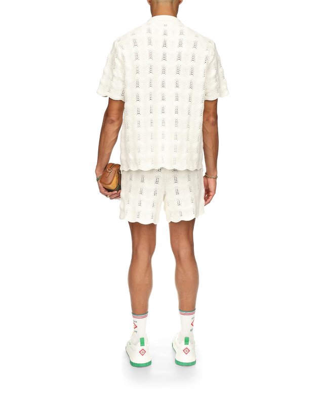 Casablanca Wavy Crochet Shirt | Casablanca Paris