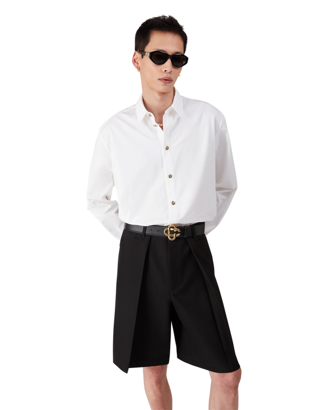 Casablanca White Cotton Shirt | Casablanca Paris