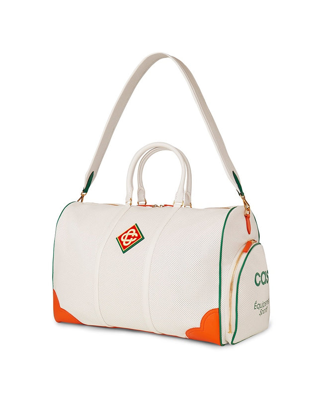 Casablanca White Weekender Bag | Casablanca Paris