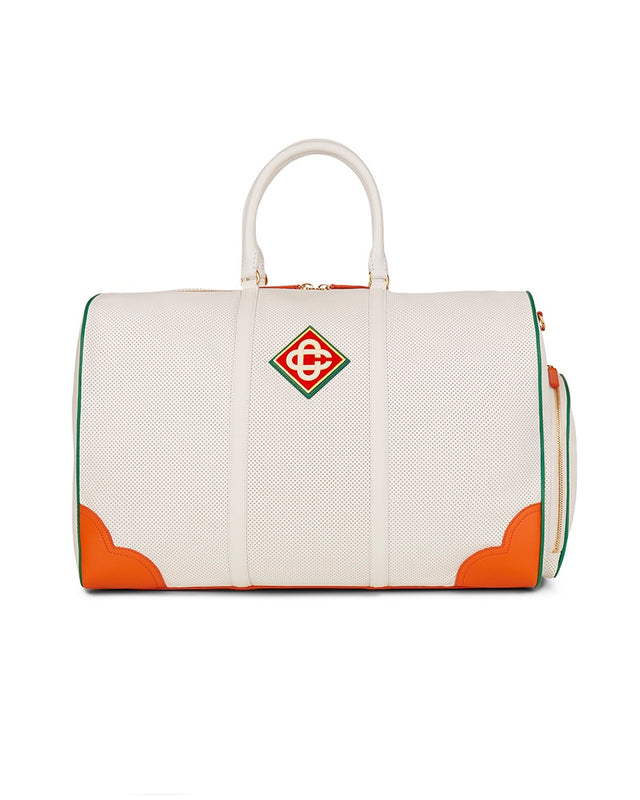 casablanca White Weekender Bag | Casablanca Paris