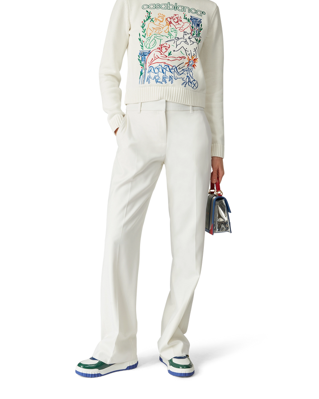 Casablanca Wool Tailored Trousers | Casablanca Paris