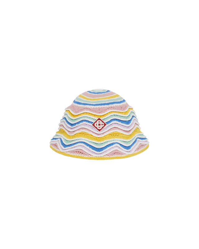 casablanca Zig Zag Crochet Hat | Casablanca Paris