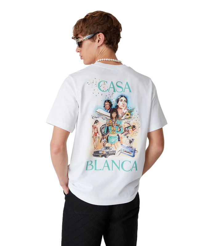 Casablanca Celebration Du Sport Short-Sleeve T-Shirt– Casablanca