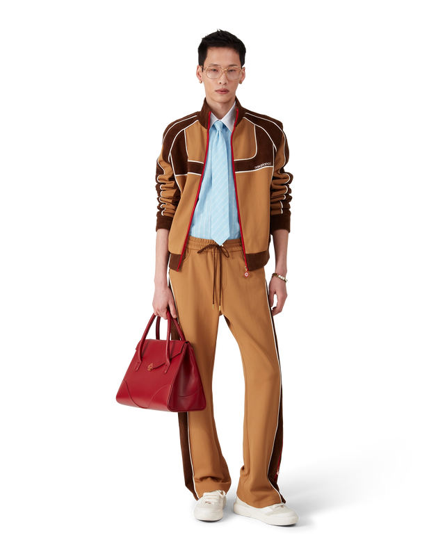 Casablanca Chenille Panelled Track Jacket | Casablanca Paris