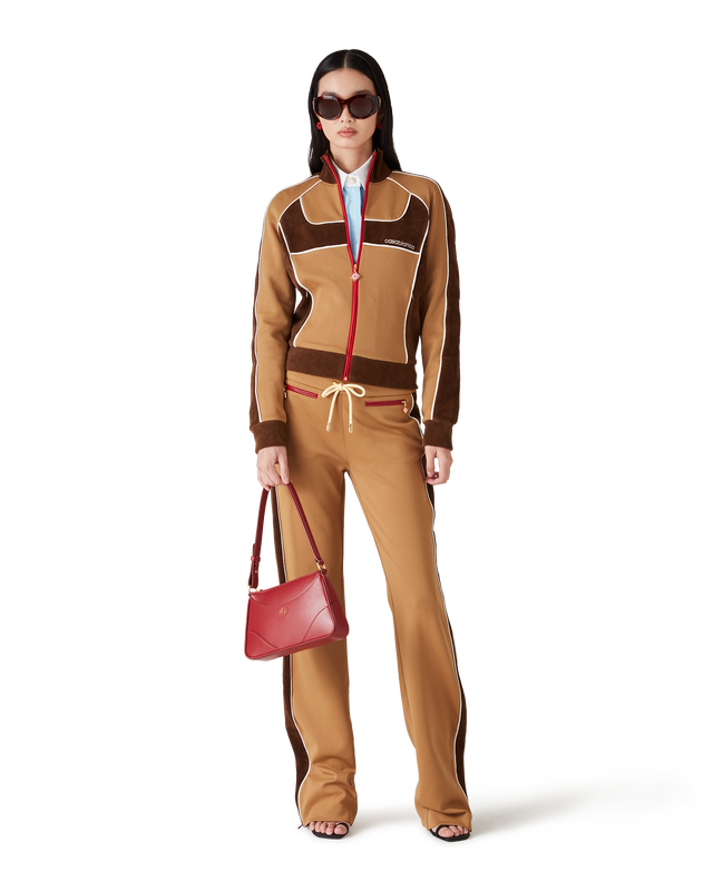 Casablanca Chenille Panelled Track Pants | Casablanca Paris