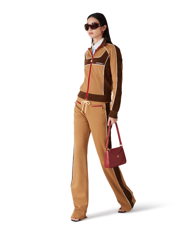 Casablanca Chenille Panelled Track Pants | Casablanca Paris