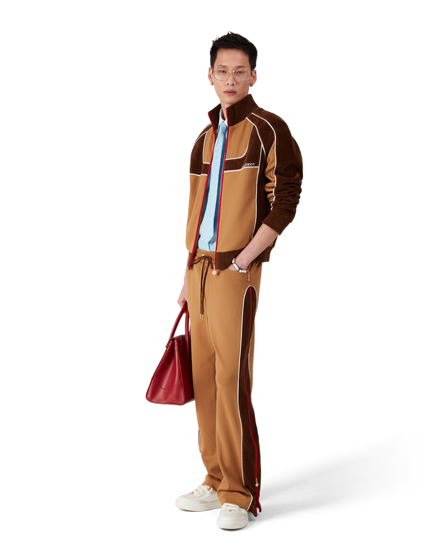 Casablanca Chenille Panelled Track Pants | Casablanca Paris