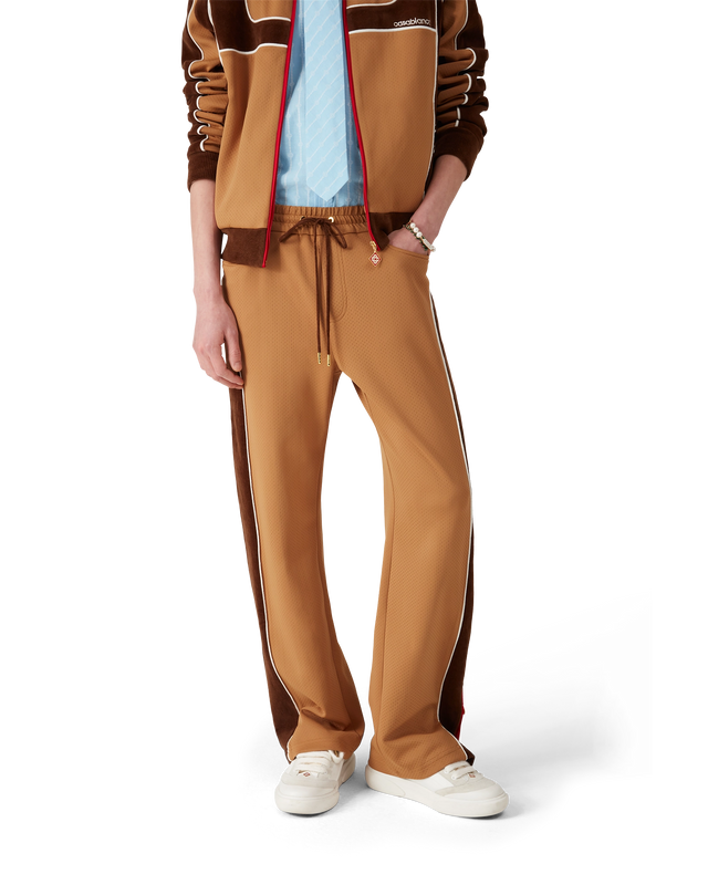 Casablanca Chenille Panelled Track Pants | Casablanca Paris