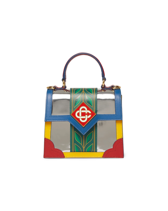 casablanca Chrome Laurel Mini Jeanne Bag | Casablanca Paris