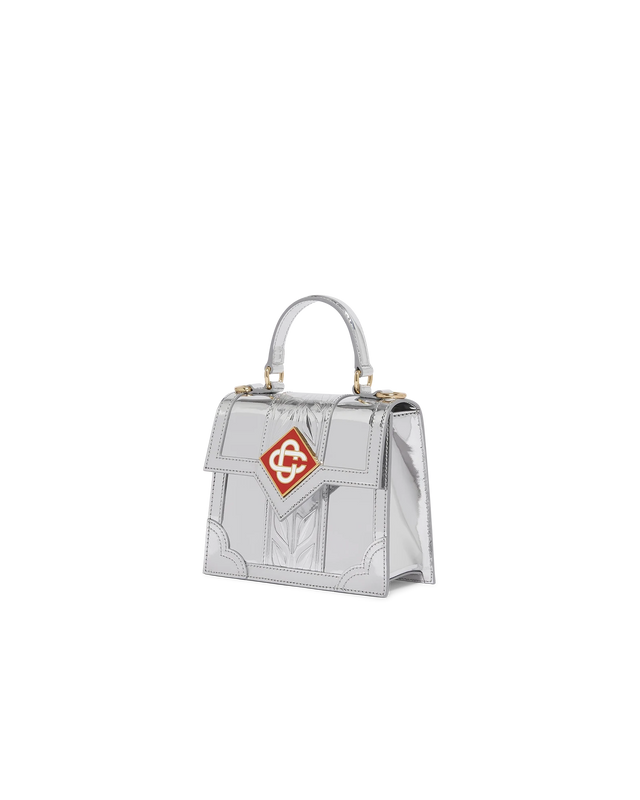 Casablanca Chrome Micro Jeanne Bag | Casablanca Paris