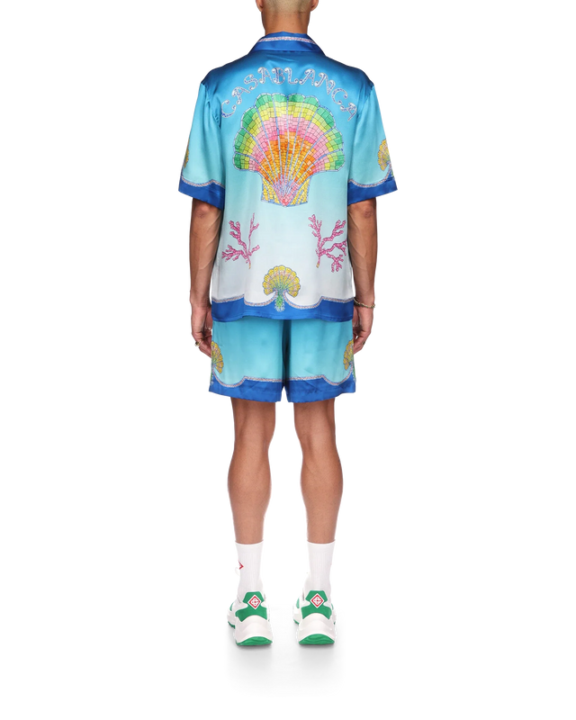 Casablanca Coquillage Coloré Silk Shirt | Casablanca Paris