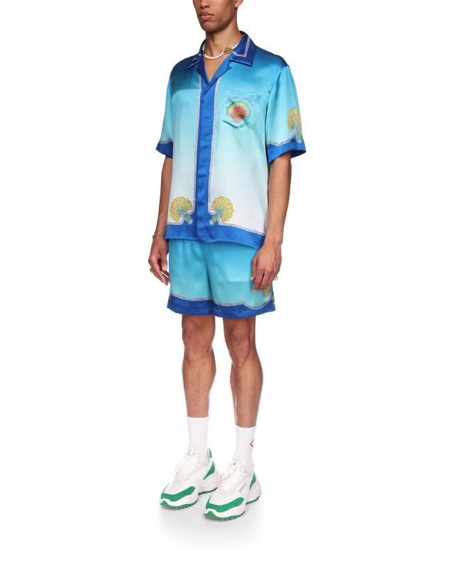 Casablanca Coquillage Coloré Silk Shirt | Casablanca Paris