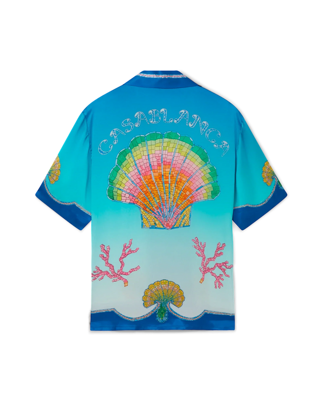 casablanca Coquillage Coloré Silk Shirt | Casablanca Paris