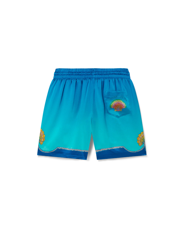 Casablanca Coquillage Coloré Silk Shorts | Casablanca Paris