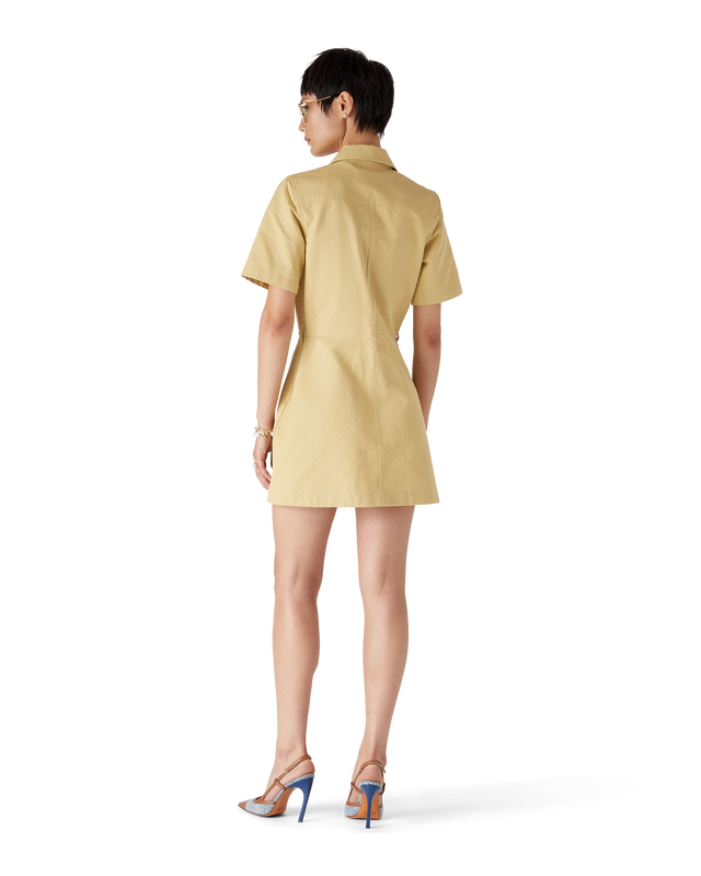 Casablanca Cotton Monogram Jacquard Dress– Casablanca