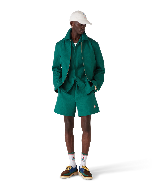 Casablanca Cotton Monogram Jacquard Jacket– Casablanca