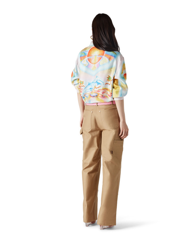 Casablanca Cotton Workwear Trousers | Casablanca Paris