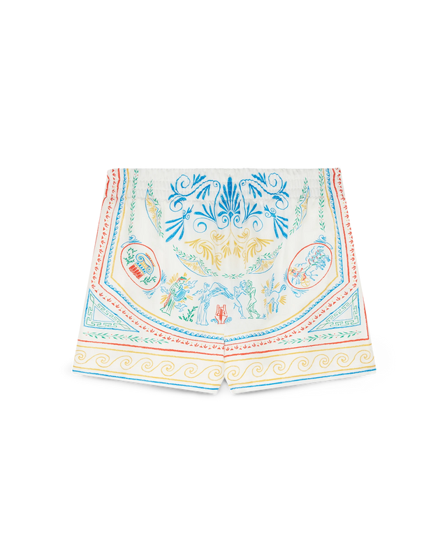 Casablanca Crayon Vase Silk Shorts | Casablanca Paris