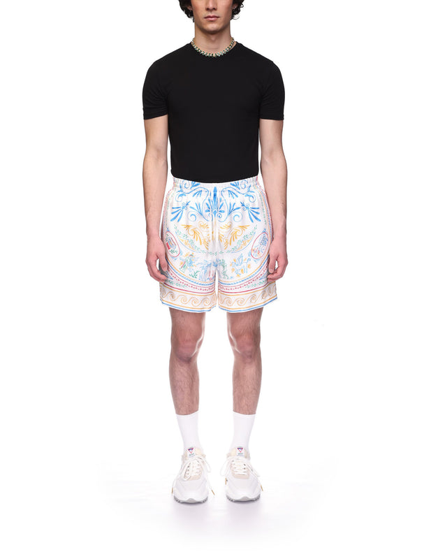 Casablanca Crayon Vase Silk Shorts | Casablanca Paris