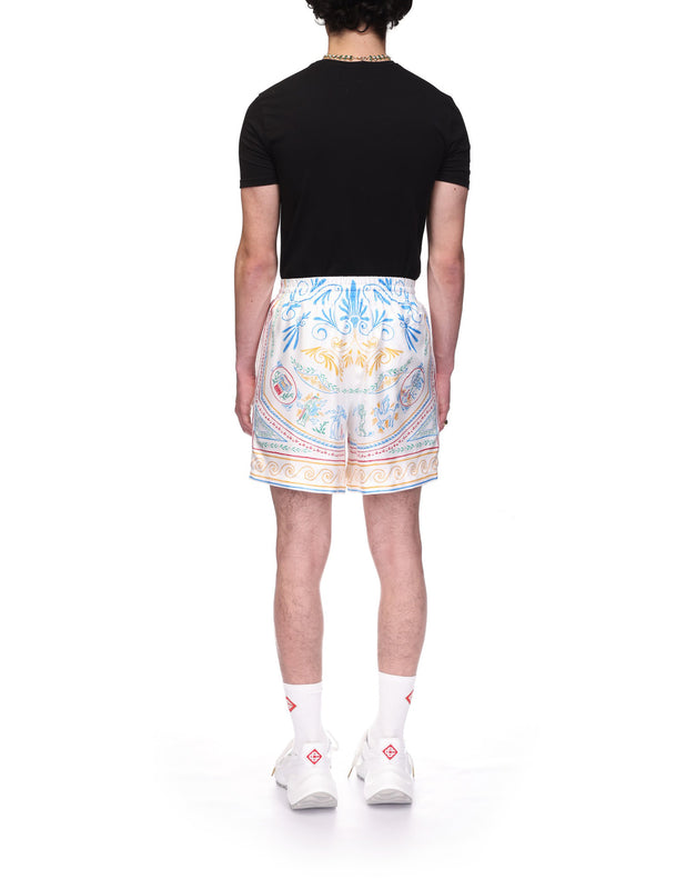 Casablanca Crayon Vase Silk Shorts | Casablanca Paris