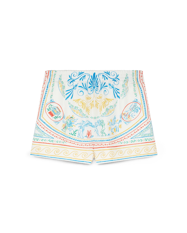 casablanca Crayon Vase Silk Shorts | Casablanca Paris