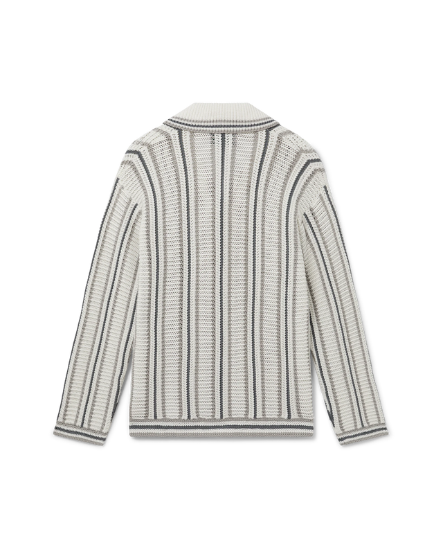 Casablanca Crochet Long Sleeve Shirt | Casablanca Paris