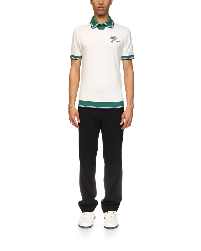 Casablanca Croquis De Tennis Polo Shirt | Casablanca Paris