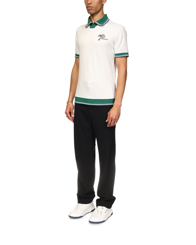 Casablanca Croquis De Tennis Polo Shirt | Casablanca Paris